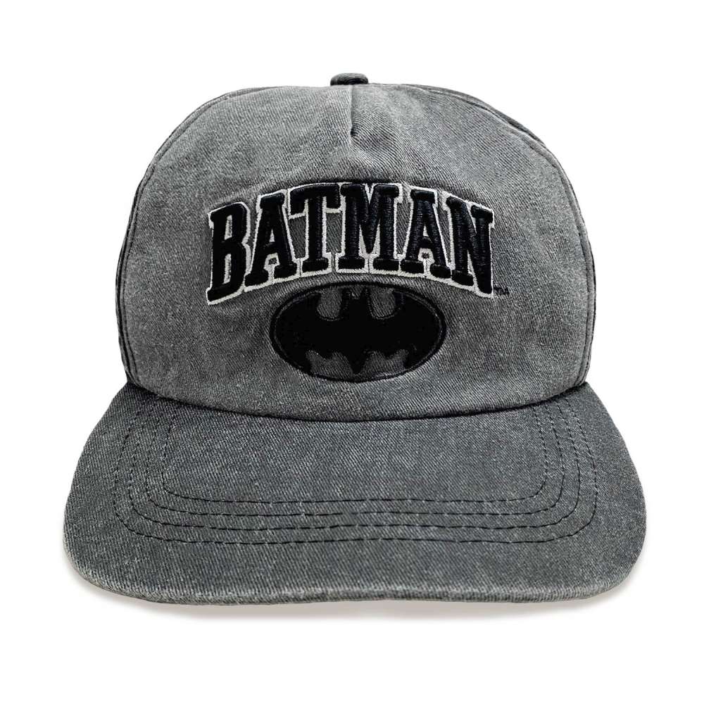 DC Comics Batman - Collegiate Tekst Baseball cap - Grau